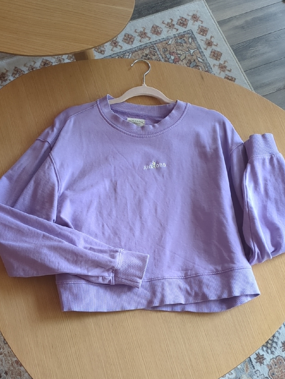Octopied Mind Lavender Crewneck Sweatshirt